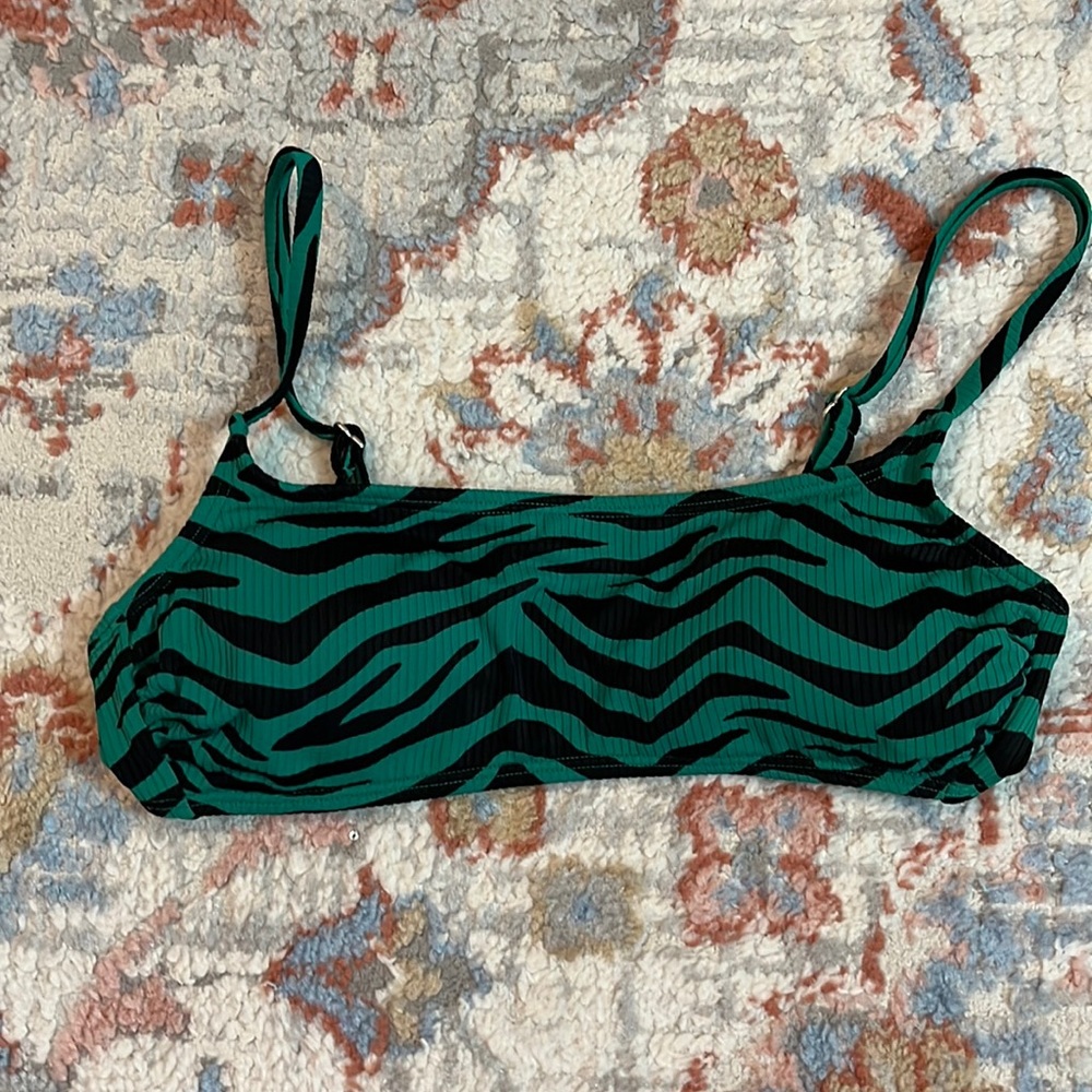 Target zebra bathing suit top